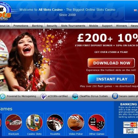All Slots Online Casino Free Games