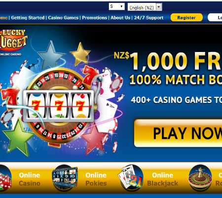 Lucky Nugget Casino Review: Deposit $1 and get 105 Free Spins Bonus